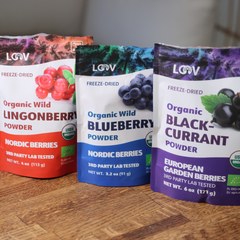 LOOV Organic freeze-dried berry bags