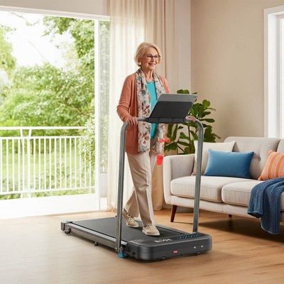 WellFit TM037 folding treadmill walking pad